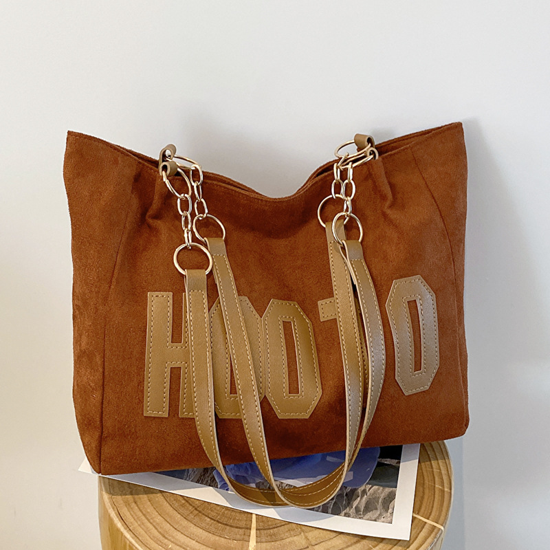 Solid Color Shoulder Bag, Tren - مراجعة Women Hand Bags For Office وسعره