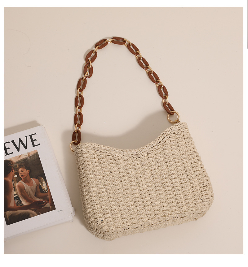 Straw Woven Bag for Women: Sol - مراجعة Woven Straw Bag وسعره