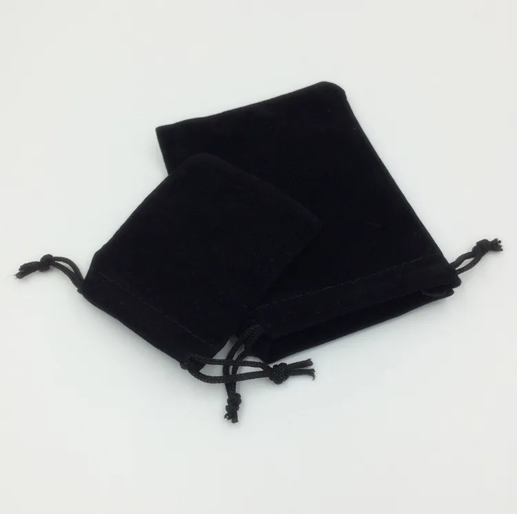 50pcs 10x12cm Black Velvet Fla - مراجعة Women Bags For Eid وسعره