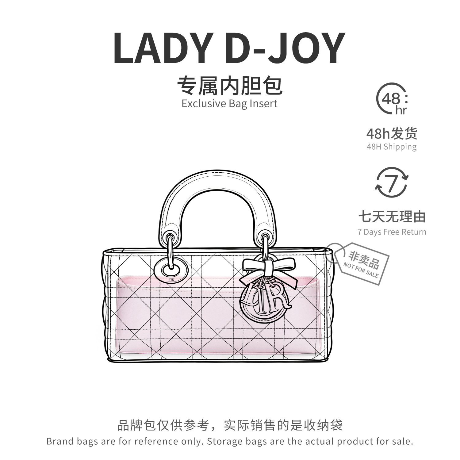 Bag Organizer for Dior Lady D- - مراجعة Women Bags Dior وسعره