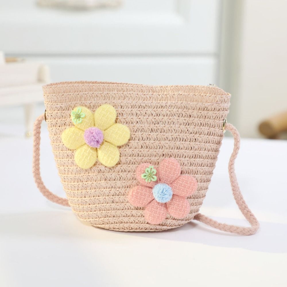 Cute Handmade Woven Girl Flowe - مراجعة Woven Straw Bag وسعره