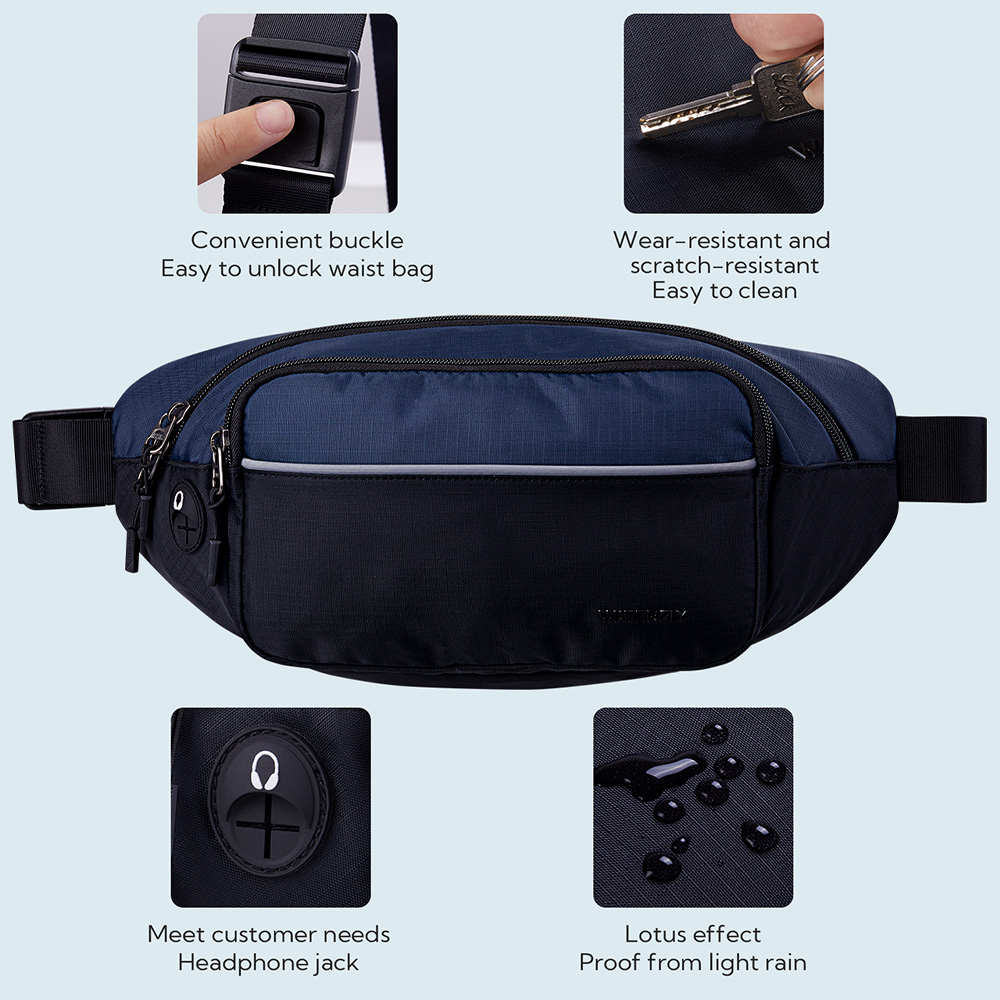 WATERFLY Fanny Pack Waist Bag  - مراجعة Women Bags Dkny وسعره