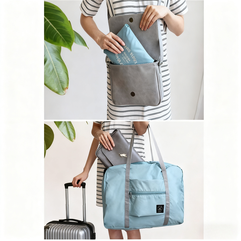 Foldable Travel Duffel Bag for - مراجعة Women Bags Large وسعره