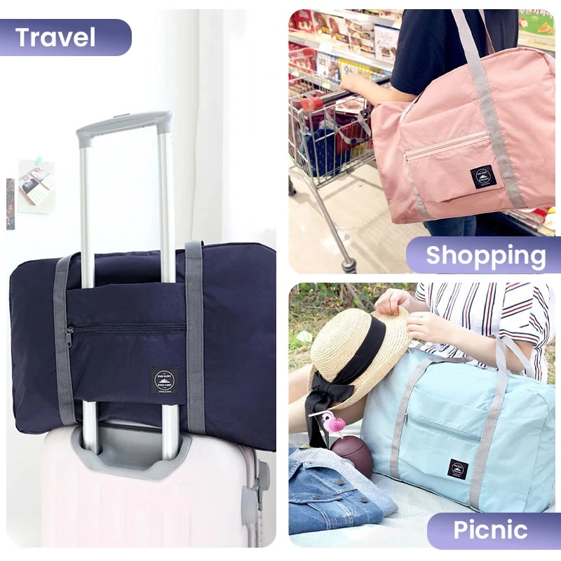 Foldable Travel Duffel Bag for - مراجعة Women Bags Large وسعره