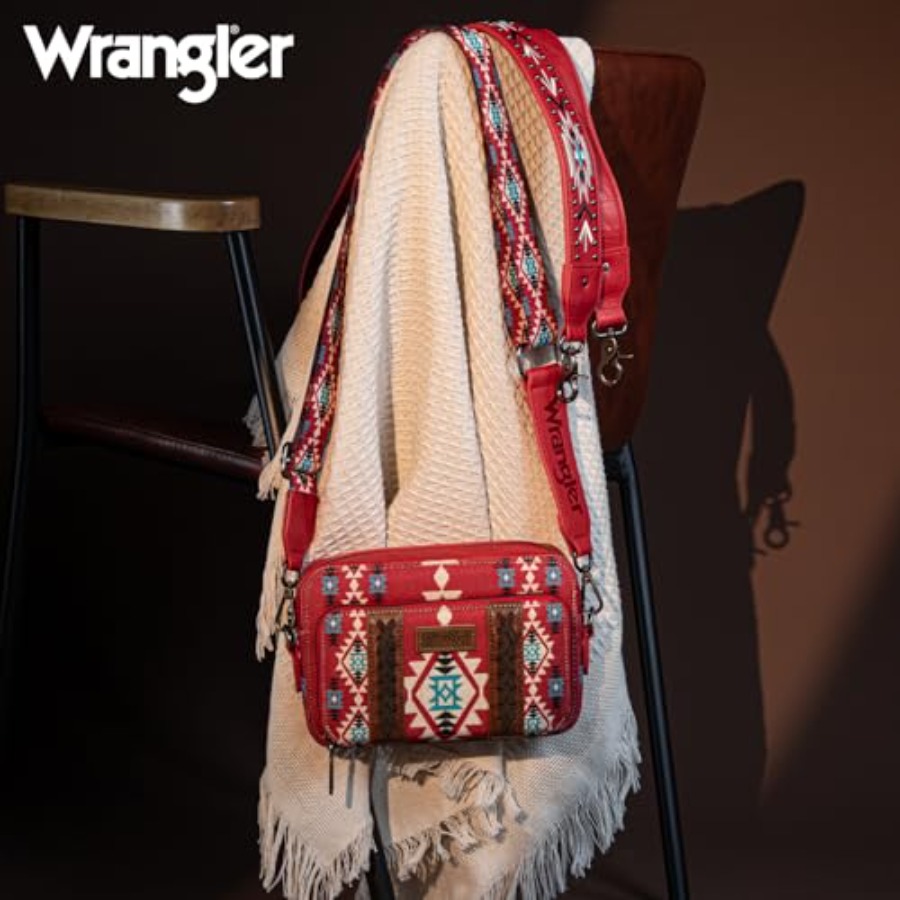 Wrangler Crossbody Bag for Wom - مراجعة Women'S Wrangler Bags وسعره