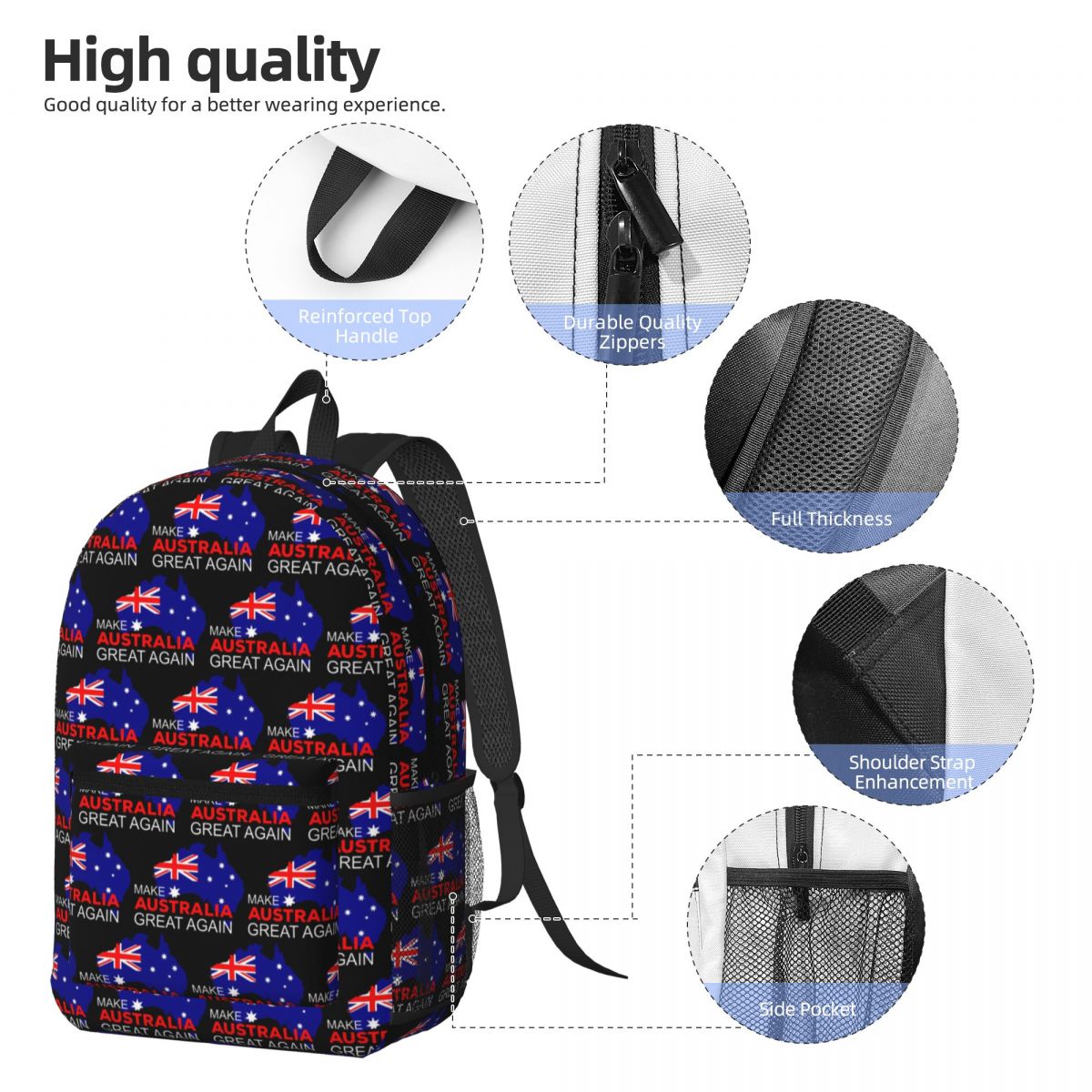 Make Australia Great Again Bac - مراجعة Women Bags Australia وسعره