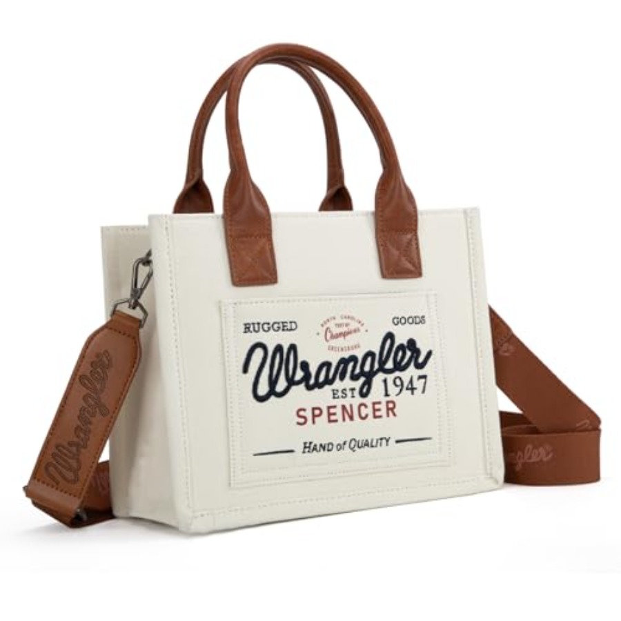 Mona West Wrangler Tote Bag fo - مراجعة Women'S Wrangler Bags وسعره