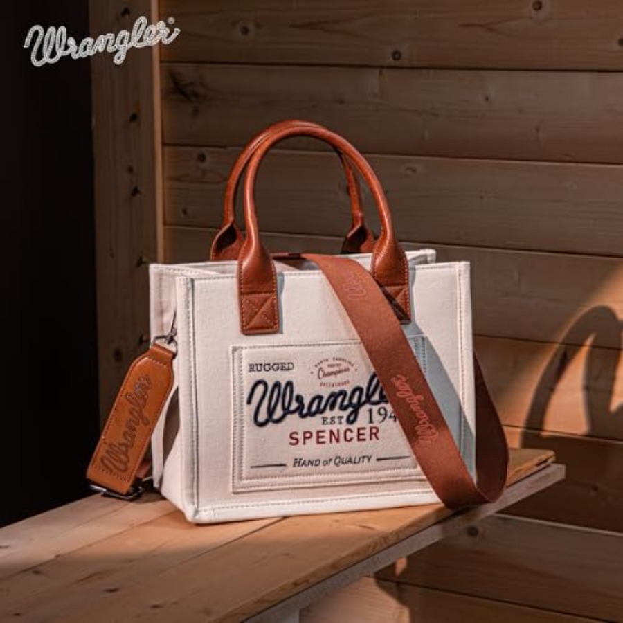 Mona West Wrangler Tote Bag fo - مراجعة Women'S Wrangler Bags وسعره