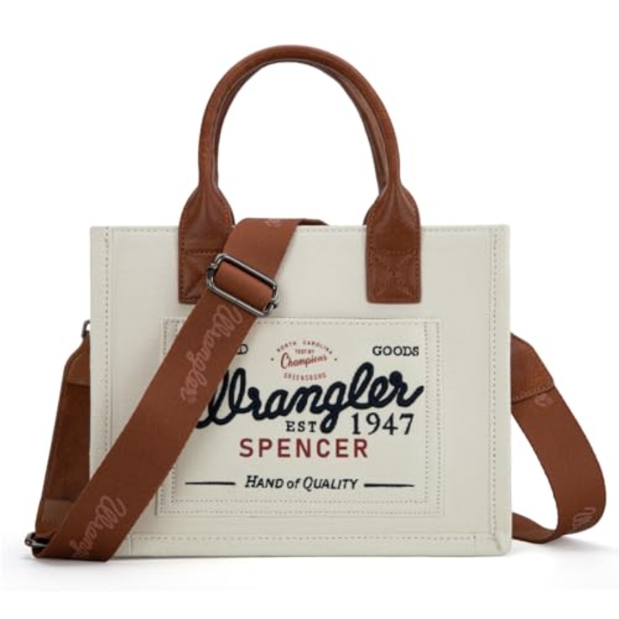 Mona West Wrangler Tote Bag fo - مراجعة Women'S Wrangler Bags وسعره