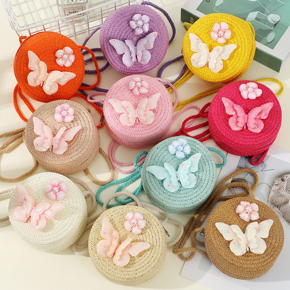 Round Shape Straw Bag Princess - مراجعة Woven Straw Bag وسعره