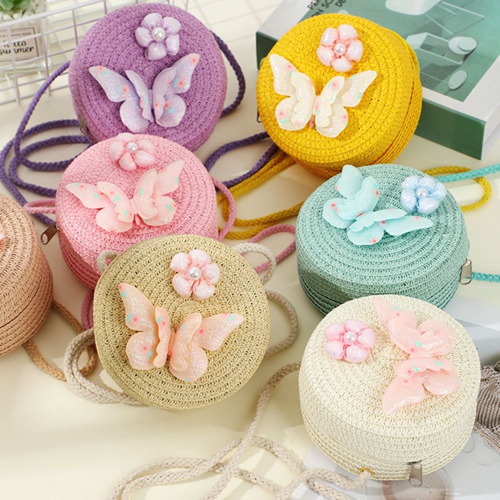 Round Shape Straw Bag Princess - مراجعة Woven Straw Bag وسعره