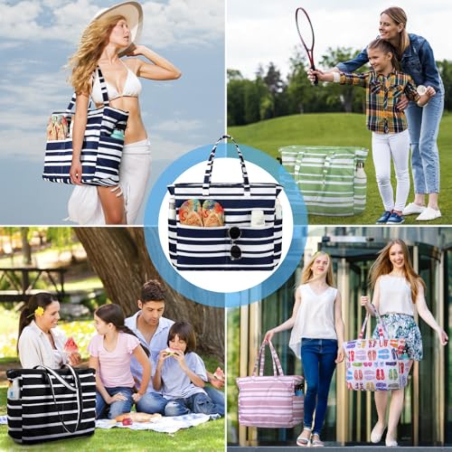 Trifabricy Beach Bags for Wome - مراجعة Women Bags Large وسعره